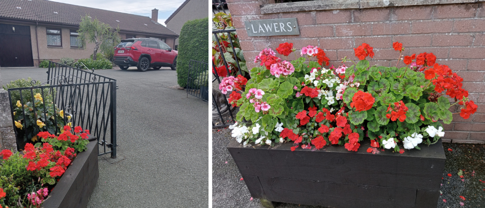East Wing front of accommodation